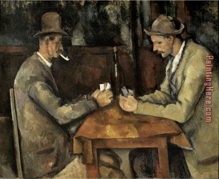 Paul Cezanne The Card Players Les Joueurs De Cartes